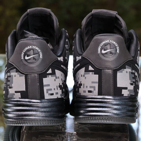 Nike Lunar Force 1 Digi Camo Black - Picture 10 of 14